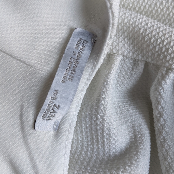 Zara white dress - Picture 3 of 4